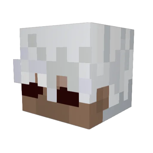 Aceero299 Minecraft avatar head, 3D render