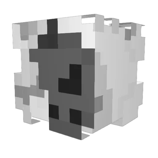 Minecraft-Avatar von Acemase15: Kopf als 3D-Render