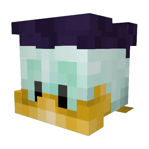 Acermike66__ Minecraft avatar head, 3D render
