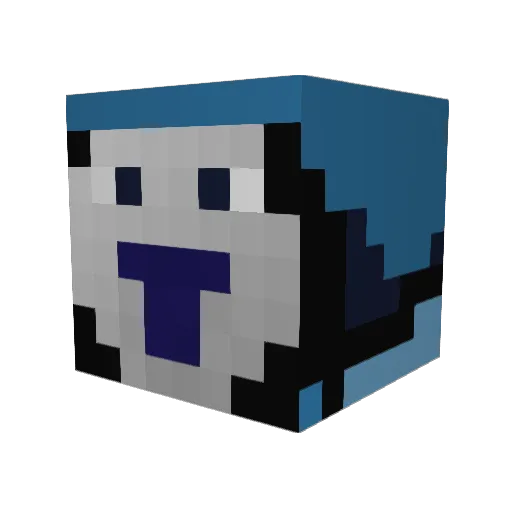 Achilles31415 Minecraft avatar head, 3D render