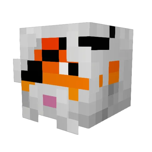AchimAlexandru Minecraft avatar head, 3D render