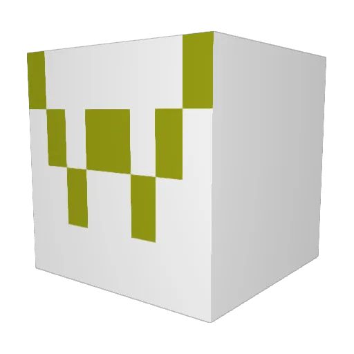 Achosoy Minecraft avatar head, 3D render