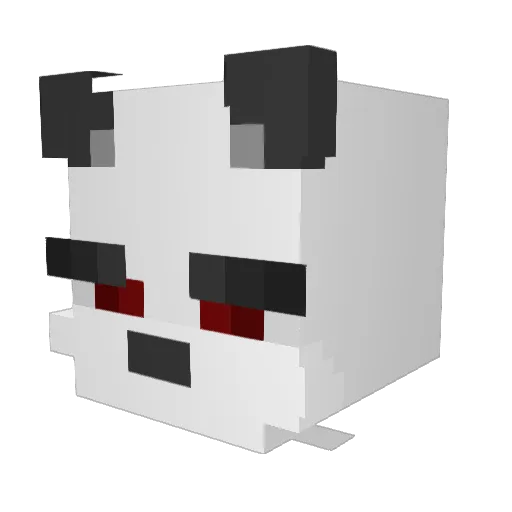 Acid4260 Minecraft avatar head, 3D render