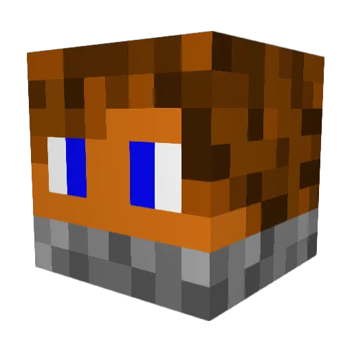 Acid4321 Minecraft avatar head, 3D render