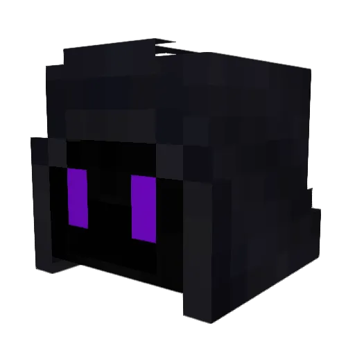 Acid4rch3r Minecraft avatar head, 3D render