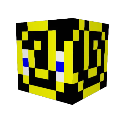 Acidcheese23 Minecraft avatar head, 3D render