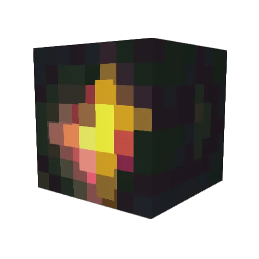 Acidic695 Minecraft avatar head, 3D render