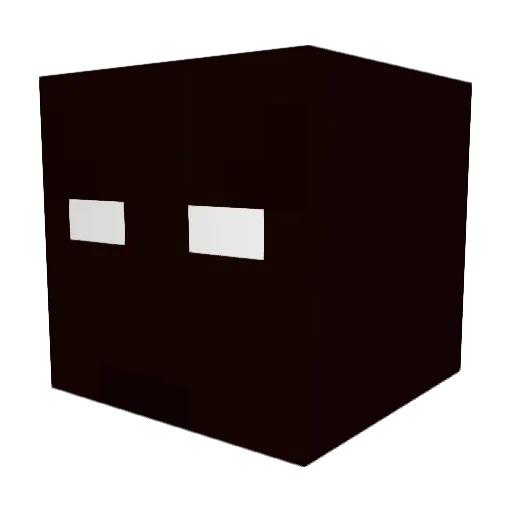 Acirol Minecraft avatar head, 3D render
