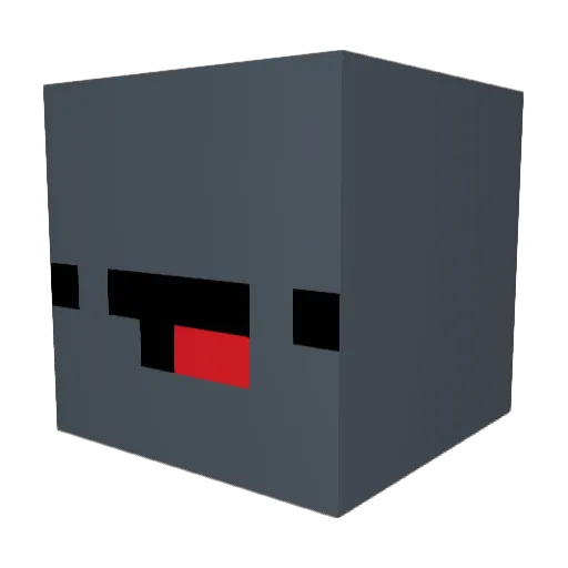 Acknowledgments Minecraft avatar head, 3D render