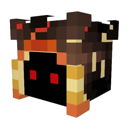 AcolyteMagna Minecraft avatar head, 3D render