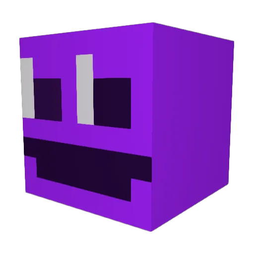 AcrobaticMonke Minecraft avatar head, 3D render
