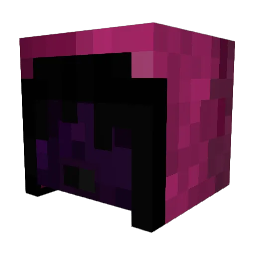 Act_02 Minecraft avatar head, 3D render