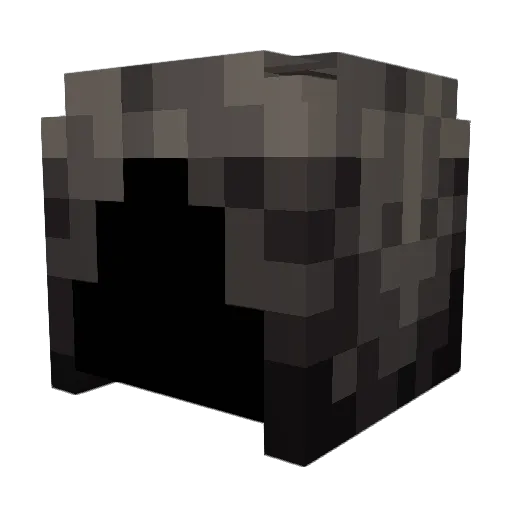 ActiveSnow Minecraft avatar head, 3D render