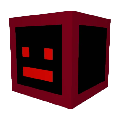ActuallyFuzzy Minecraft avatar head, 3D render
