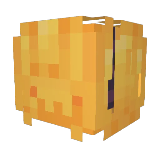 ActuallyLocal Minecraft avatar head, 3D render