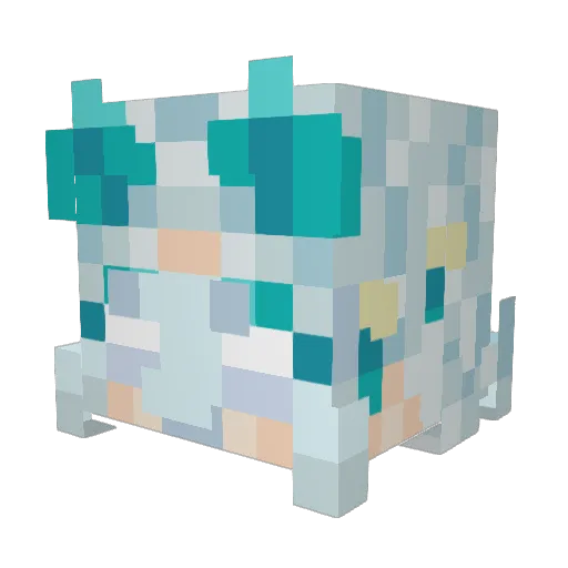 ActuallyMaximus Minecraft avatar head, 3D render