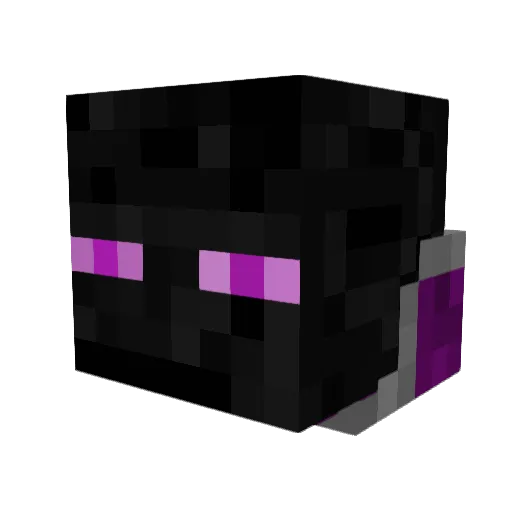 Acupofcyanide Minecraft avatar head, 3D render