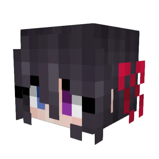 AcursedBread1 Minecraft avatar head, 3D render