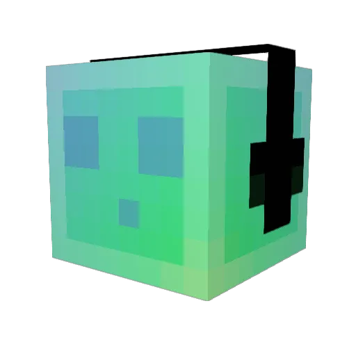 Acydex_280 Minecraft avatar head, 3D render