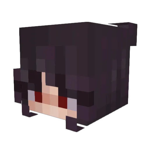 Ad1Astra Minecraft avatar head, 3D render