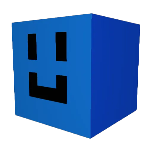 AdBo2015 Minecraft avatar head, 3D render