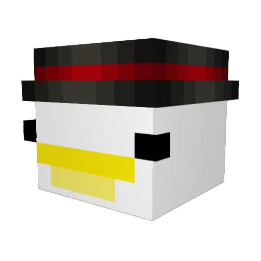 Ad_Ryan21 Minecraft avatar head, 3D render