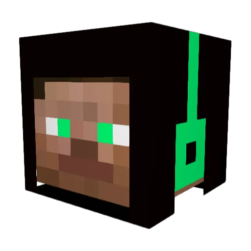 AdaMighty17 Minecraft avatar head, 3D render