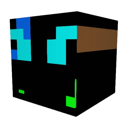 AdabSKI2009 Minecraft avatar head, 3D render