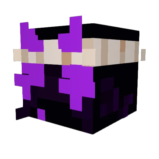 Adam1714 Minecraft avatar head, 3D render