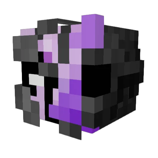 Adam4to Minecraft avatar head, 3D render
