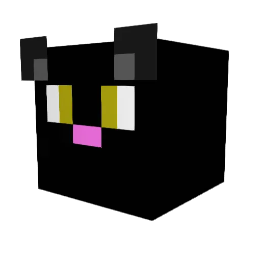 Adam908 Minecraft avatar head, 3D render