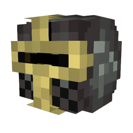 AdamAdamov Minecraft avatar head, 3D render