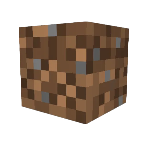 AdamDNA Minecraft avatar head, 3D render