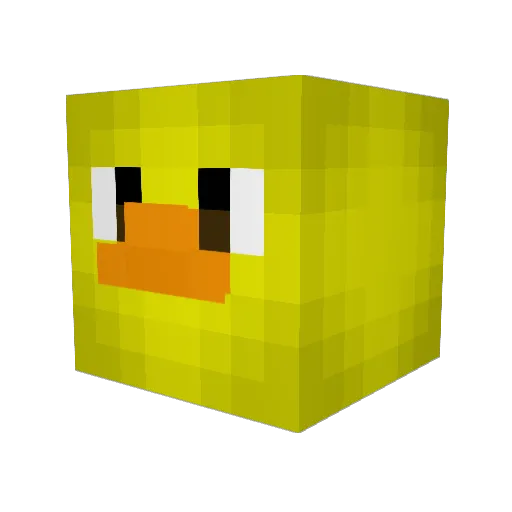 AdamMorris05 Minecraft avatar head, 3D render