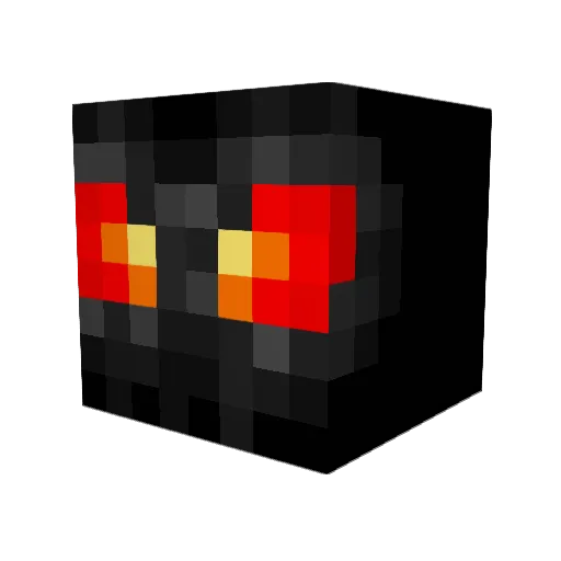 AdamMyth Minecraft avatar head, 3D render