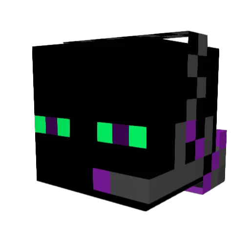 AdamPhoenix Minecraft avatar head, 3D render