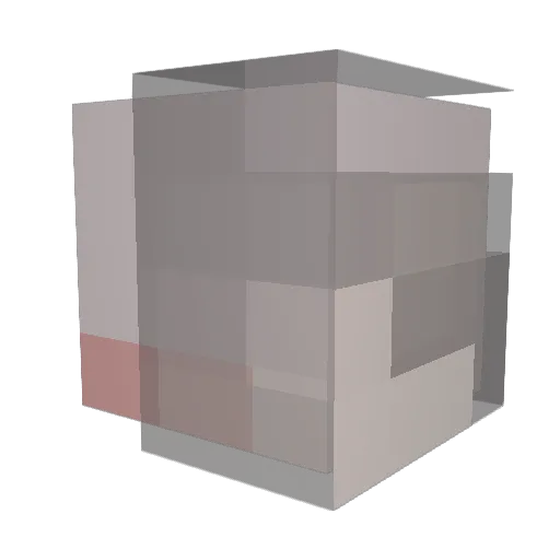AdamTheHedgehog Minecraft avatar head, 3D render