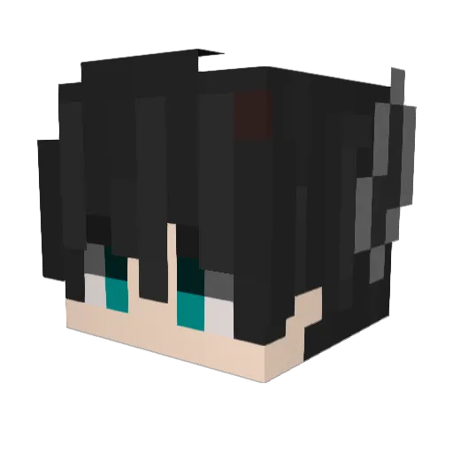 Adam_7ep Minecraft avatar head, 3D render