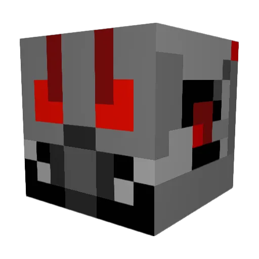 Adam_Megenis Minecraft avatar head, 3D render