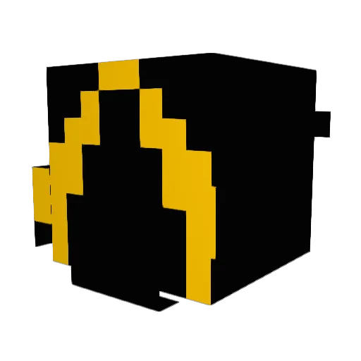 AdamantLeader73 Minecraft avatar head, 3D render