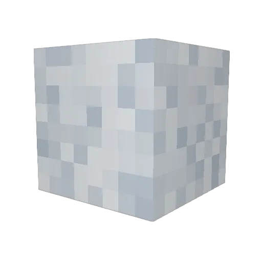 Adamant_Eve Minecraft avatar head, 3D render