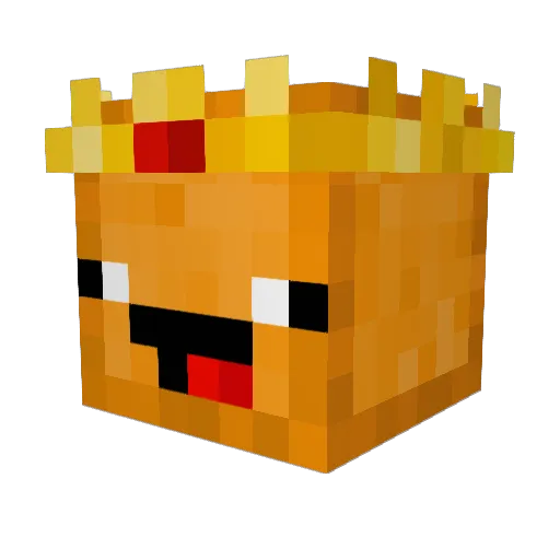 Adamek2035 Minecraft avatar head, 3D render