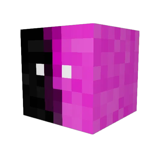 Adamizh Minecraft avatar head, 3D render