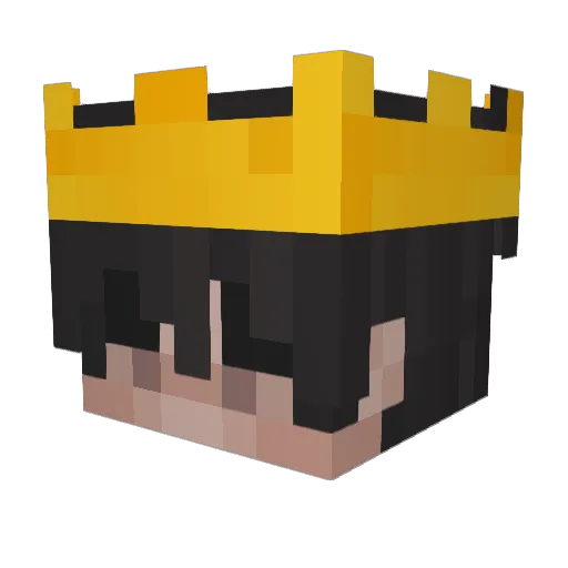 Adamkosed10 Minecraft avatar head, 3D render