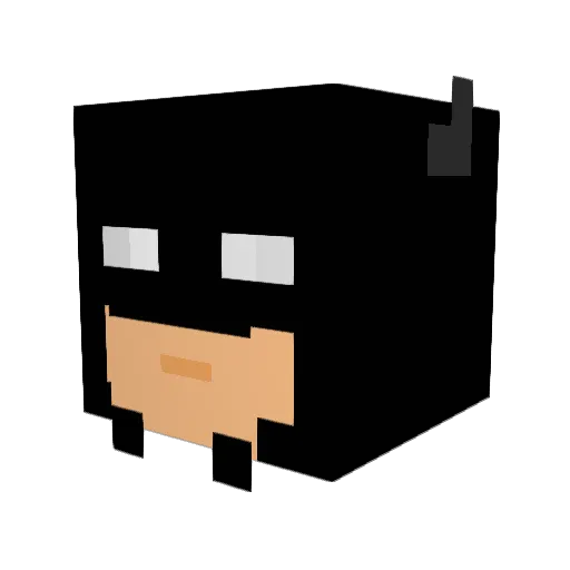 Adams0609 Minecraft avatar head, 3D render