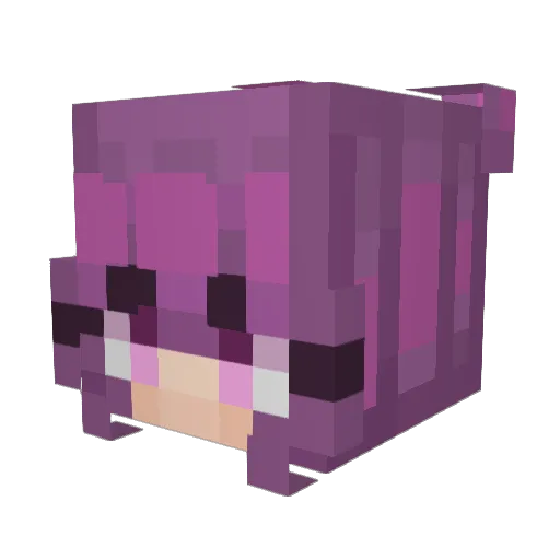 Adamsken Minecraft avatar head, 3D render