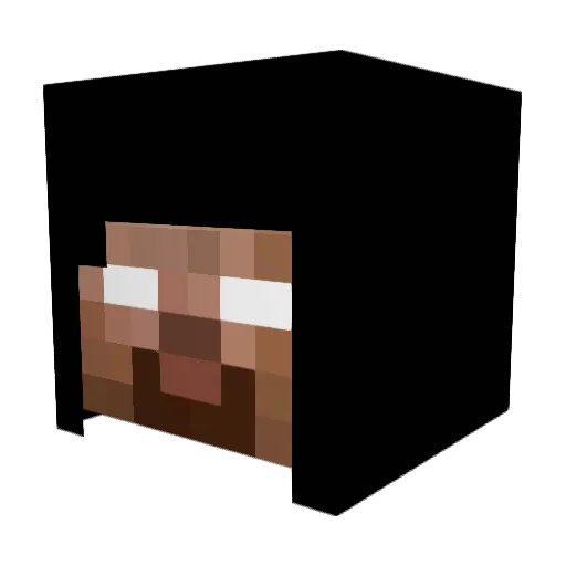 Adamson44 Minecraft avatar head, 3D render