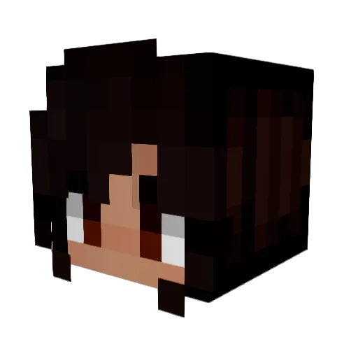 Adapt2024 Minecraft avatar head, 3D render
