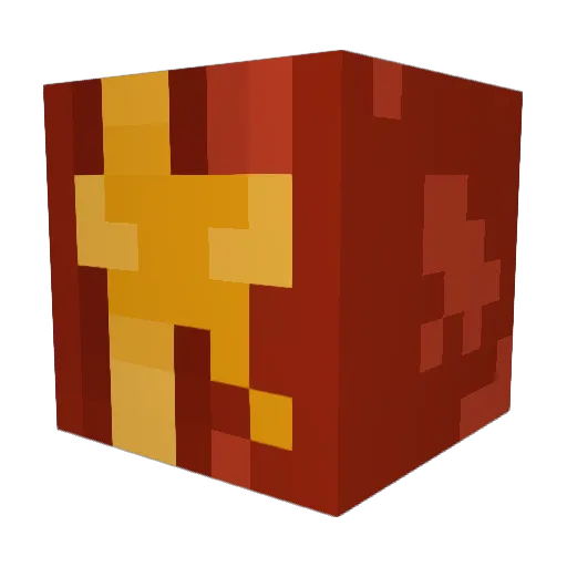 Adaptable Minecraft avatar head, 3D render
