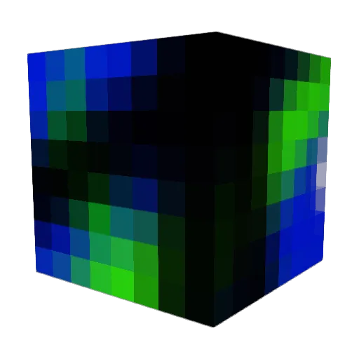 Adapter1994 Minecraft avatar head, 3D render